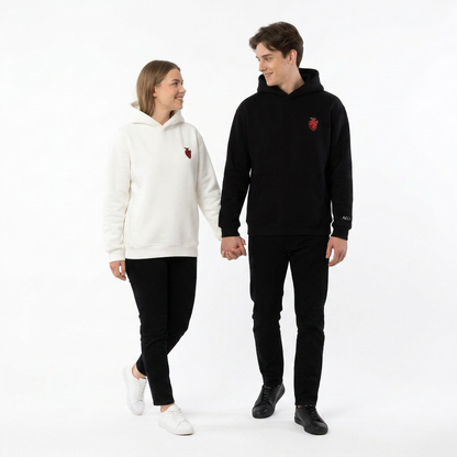 Personalized couple hoodie