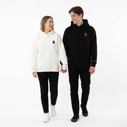 Personalized couple hoodie